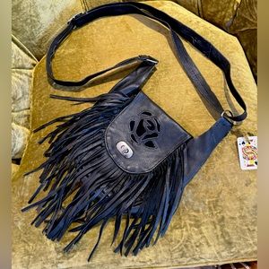 Fringe crossbody